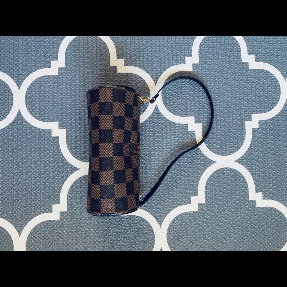 Louis Vuitton Damier Ebene Canvas Mini Papillon Pochette